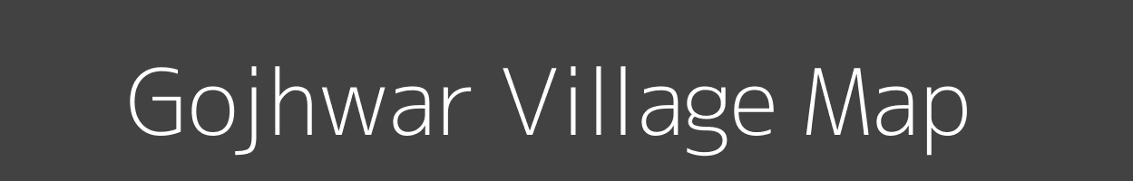 Map of Gojhwar Village in Uttar Pradesh Image