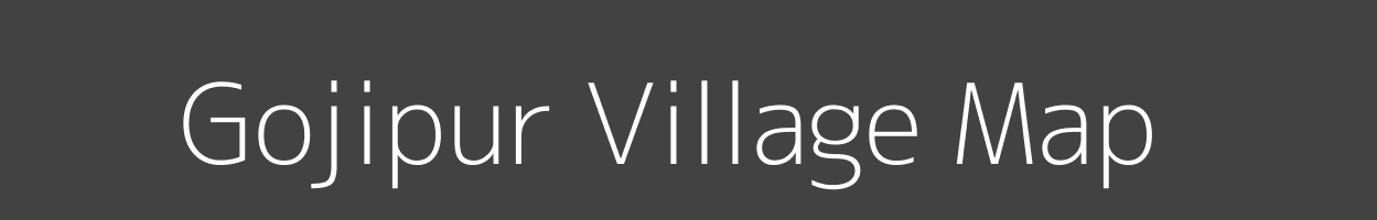 Map of Gojipur Village in Uttar Pradesh Image