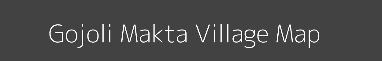 Map of Gojoli Makta Village in Maharashtra Image