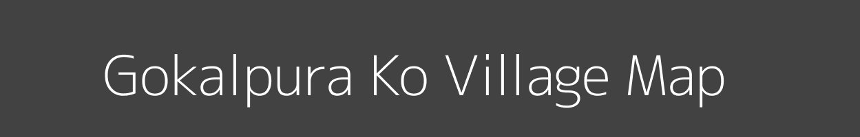 Map of Gokalpura Ko Village in Gujarat Image