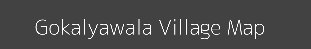 Map of Gokalyawala Village in Rajasthan Image