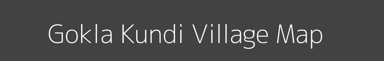 Map of Gokla Kundi Village in Madhya Pradesh Image