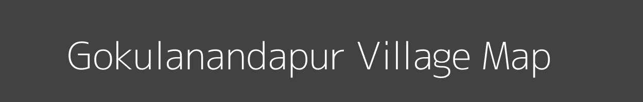 Map of Gokulanandapur Village in Odisha Image