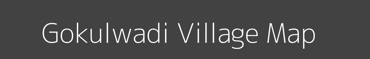 Map of Gokulwadi Village in Maharashtra Image