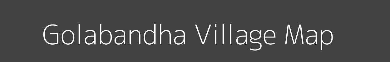 Map of Golabandha Village in Odisha Image