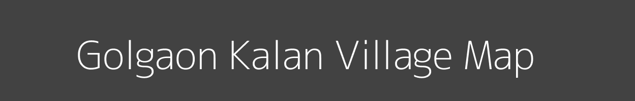 Map of Golgaon Kalan Village in Madhya Pradesh Image