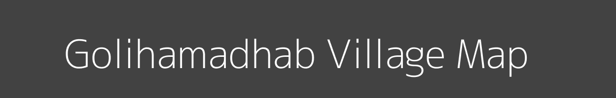 Map of Golihamadhab Village in Odisha Image