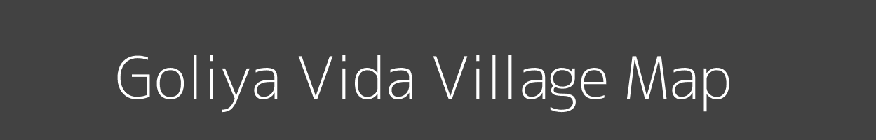 Map of Goliya Vida Village in Rajasthan Image