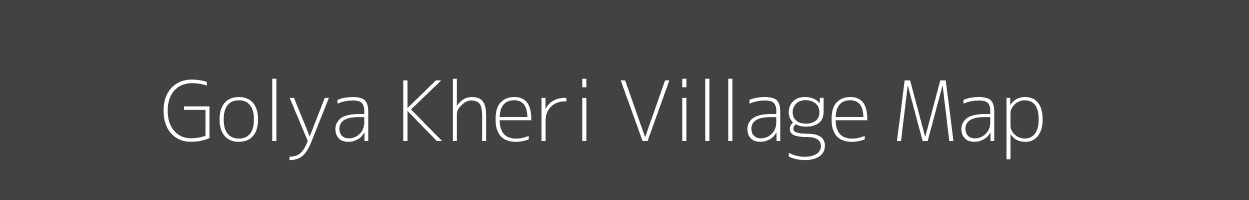 Map of Golya Kheri Village in Rajasthan Image