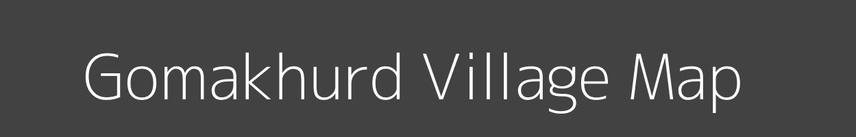 Map of Gomakhurd Village in Madhya Pradesh Image