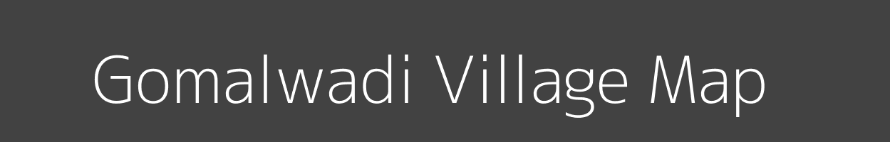 Map of Gomalwadi Village in Maharashtra Image