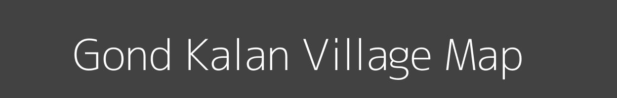 Map of Gond Kalan Village in Madhya Pradesh Image