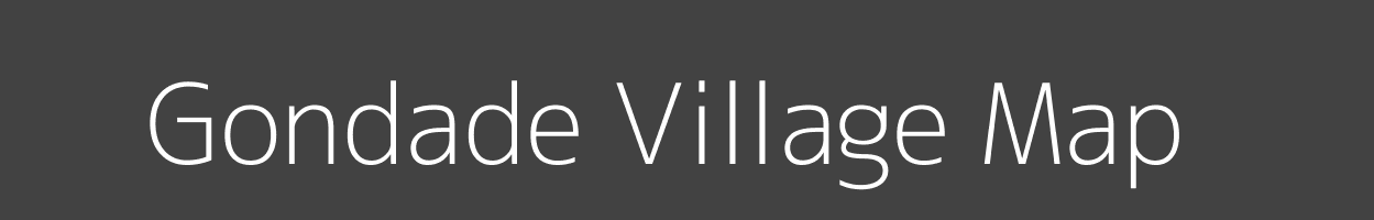 Map of Gondade Village in Maharashtra Image