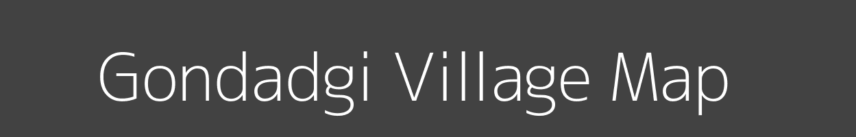 Map of Gondadgi Village in Karnataka Image