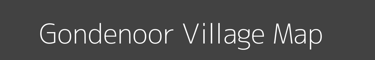 Map of Gondenoor Village in Karnataka Image
