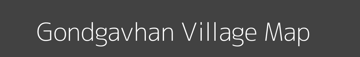 Map of Gondgavhan Village in Maharashtra Image