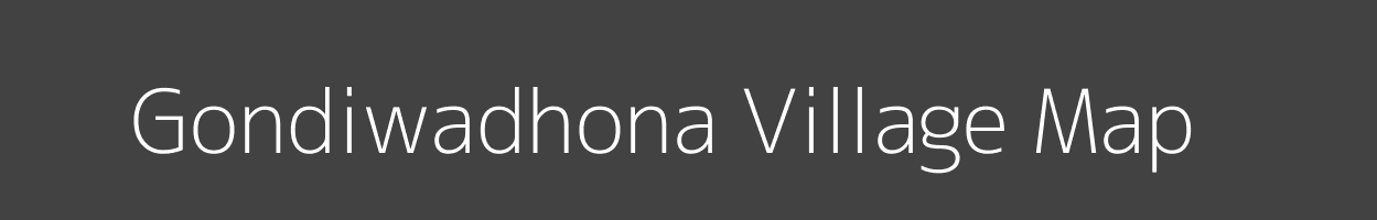Map of Gondiwadhona Village in Madhya Pradesh Image
