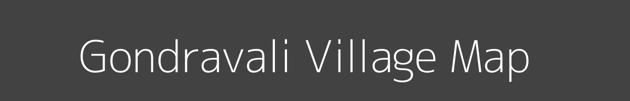 Map of Gondravali Village in Maharashtra Image