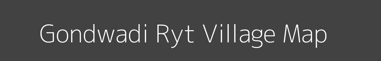 Map of Gondwadi Ryt Village in Madhya Pradesh Image