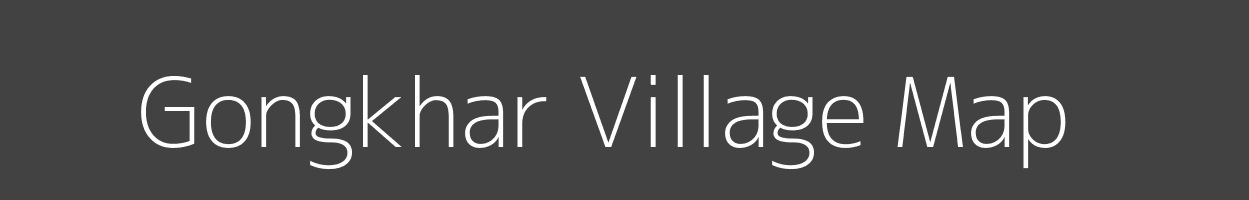 Map of Gongkhar Village in Arunachal Pradesh Image