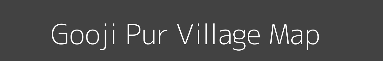 Map of Gooji Pur Village in Uttar Pradesh Image