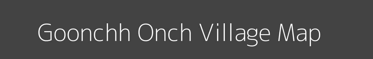 Map of Goonchh Onch Village in Uttar Pradesh Image