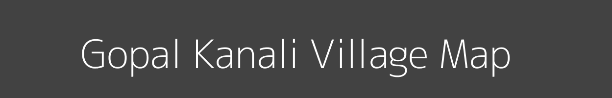 Map of Gopal Kanali Village in Jharkhand Image
