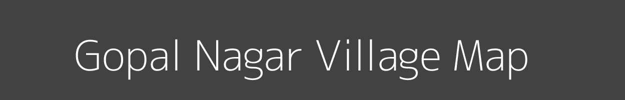 Map of Gopal Nagar Village in Rajasthan Image