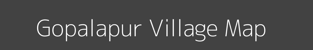 Map of Gopalapur Village in Uttar Pradesh Image