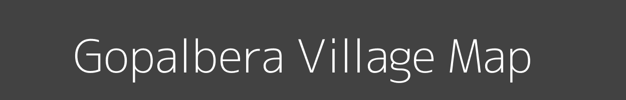 Map of Gopalbera Village in West Bengal Image