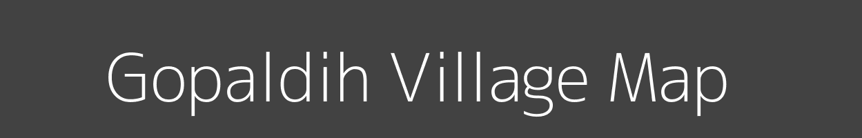 Map of Gopaldih Village in Jharkhand Image