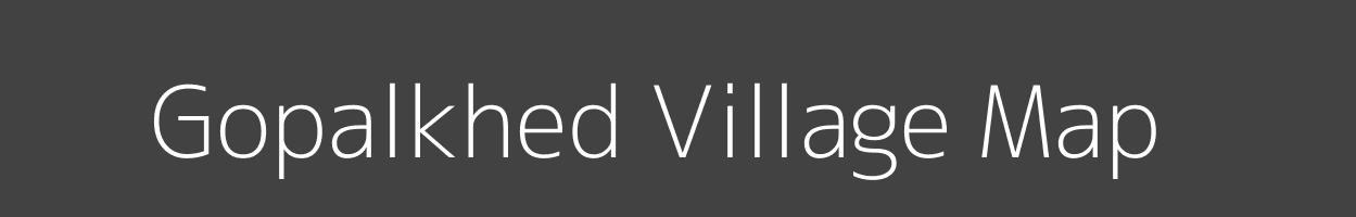 Map of Gopalkhed Village in Maharashtra Image