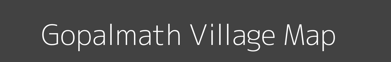 Map of Gopalmath Village in West Bengal Image