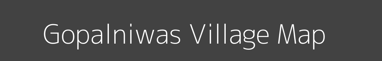 Map of Gopalniwas Village in Rajasthan Image