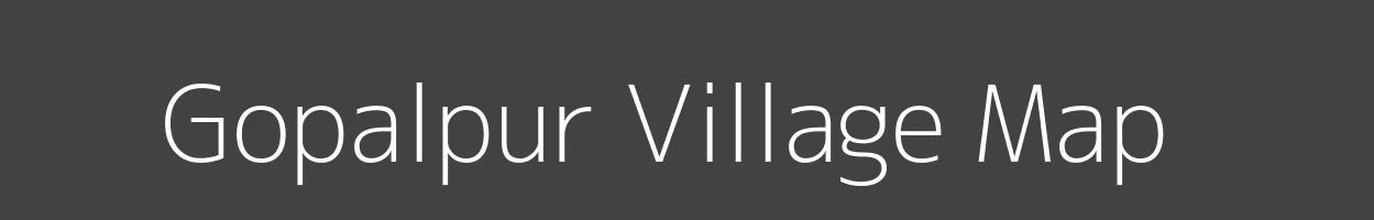 Map of Gopalpur Village in Uttar Pradesh Image