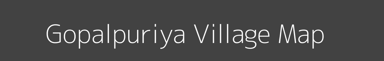Map of Gopalpuriya Village in Rajasthan Image