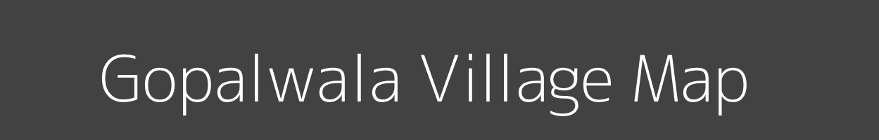 Map of Gopalwala Village in Uttar Pradesh Image