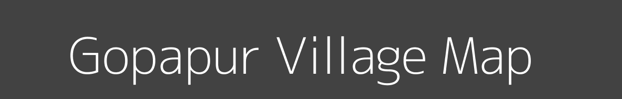 Map of Gopapur Village in Odisha Image