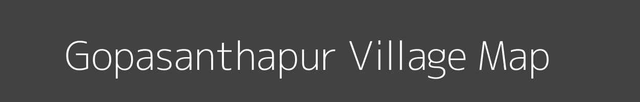 Map of Gopasanthapur Village in Odisha Image