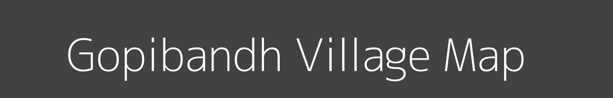 Map of Gopibandh Village in Jharkhand Image