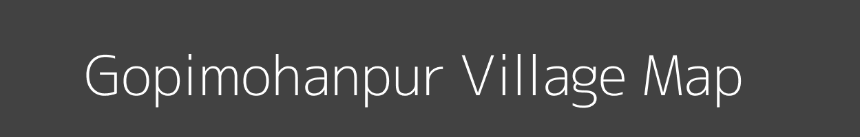 Map of Gopimohanpur Village in Odisha Image