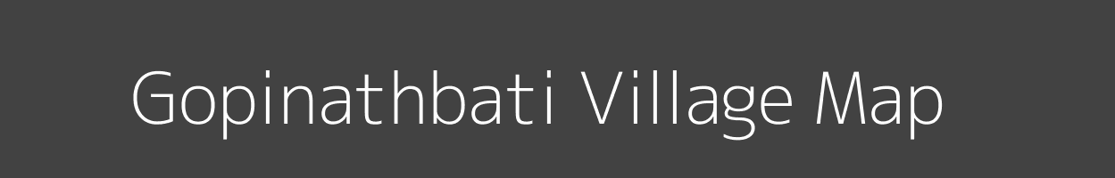 Map of Gopinathbati Village in West Bengal Image