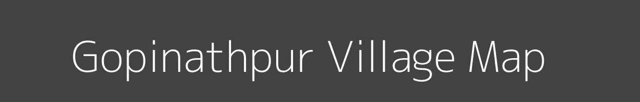 Map of Gopinathpur Village in Odisha Image