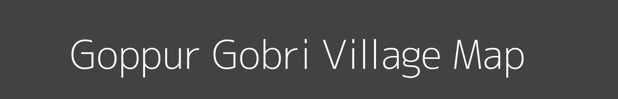 Map of Goppur Gobri Village in Uttar Pradesh Image