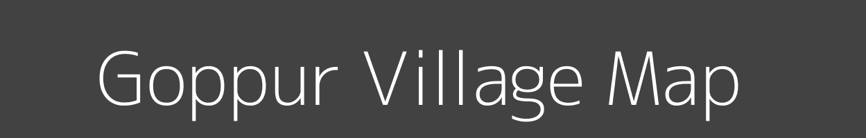 Map of Goppur Village in Uttar Pradesh Image