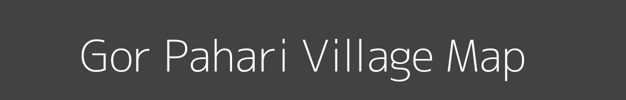 Map of Gor Pahari Village in Rajasthan Image