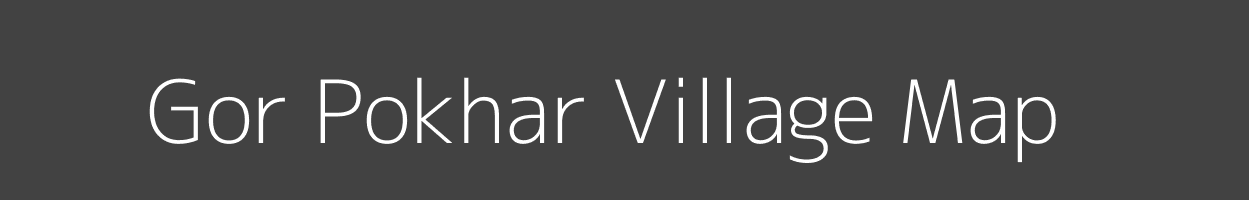 Map of Gor Pokhar Village in Uttar Pradesh Image