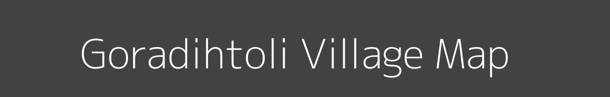 Map of Goradihtoli Village in Jharkhand Image