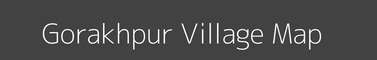 Map of Gorakhpur Village in Uttarakhand Image