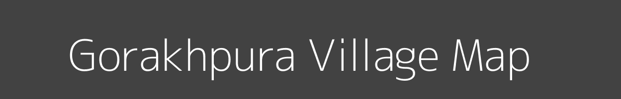 Map of Gorakhpura Village in Madhya Pradesh Image